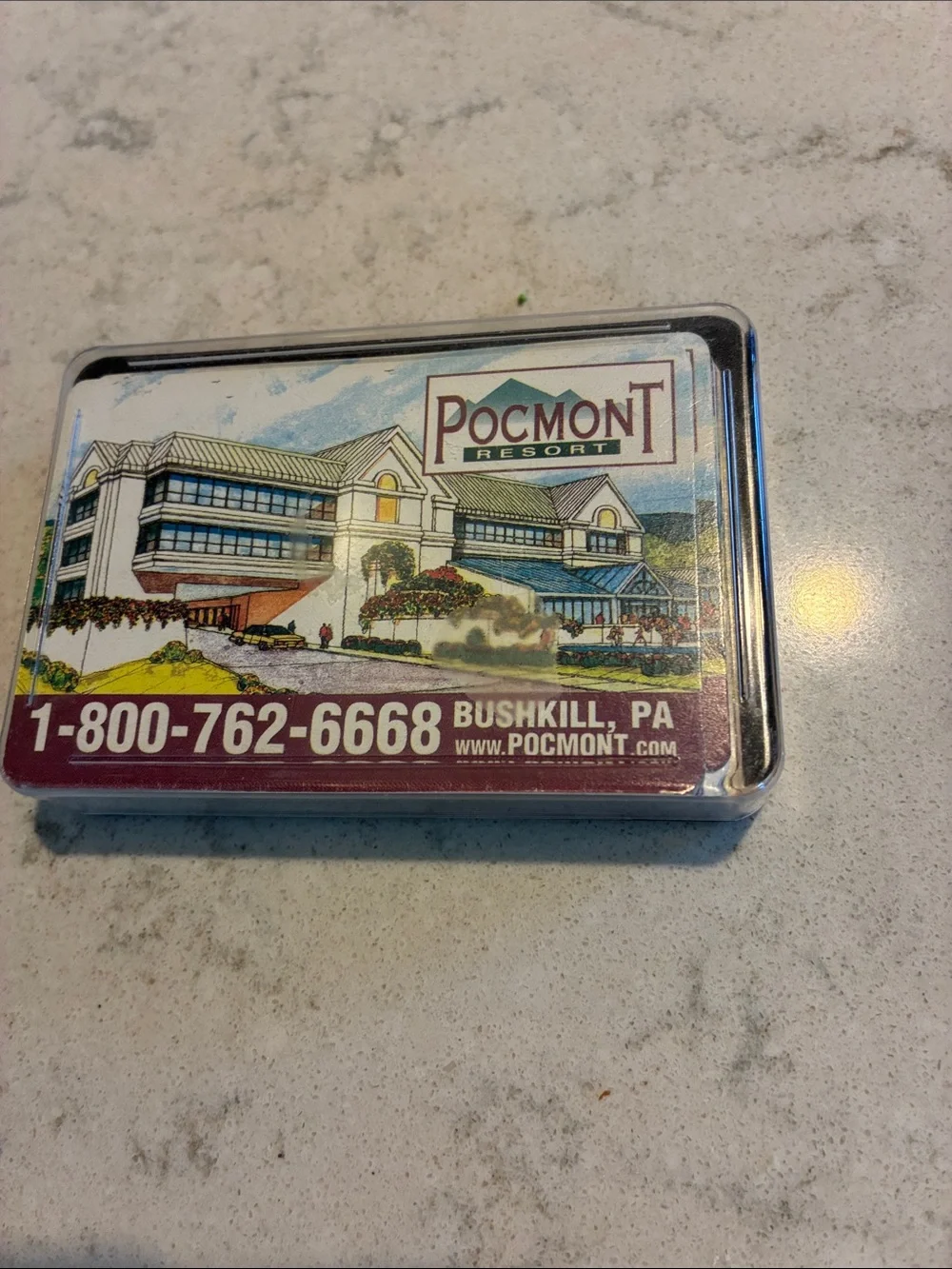Deck of Playing Cards from the Pocmont Resort in the Poconos